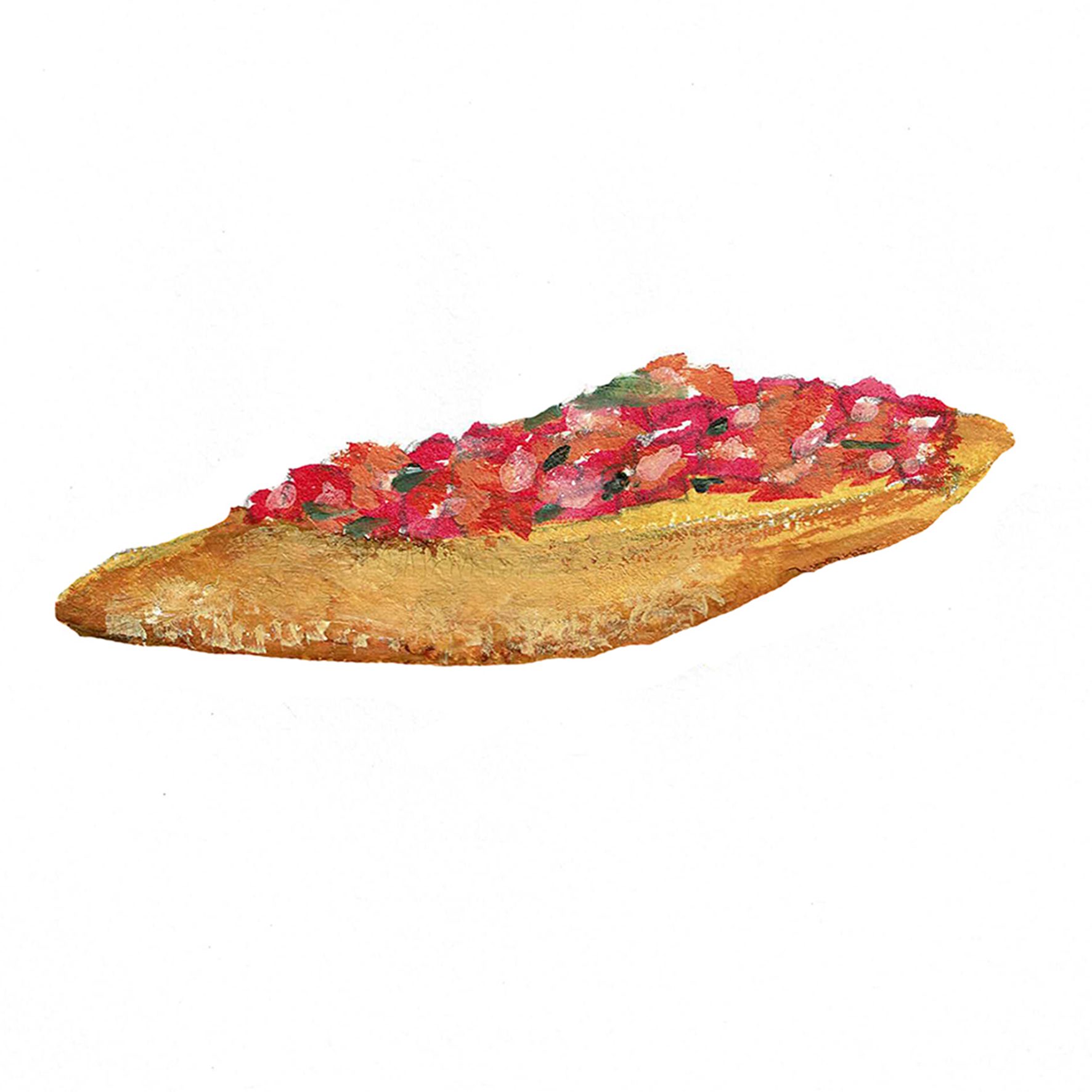 Bruschetta painting