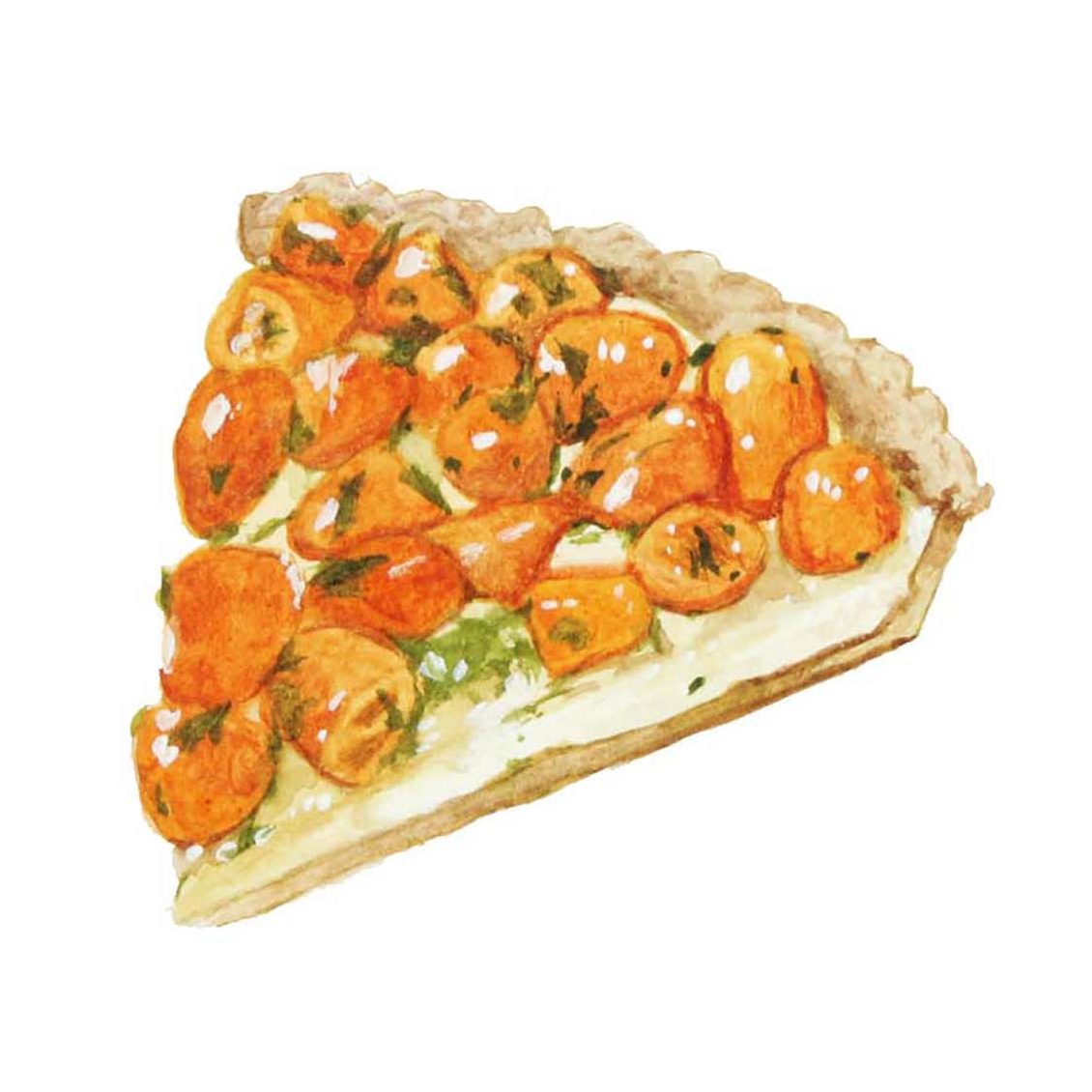 Tomato Tart Painting