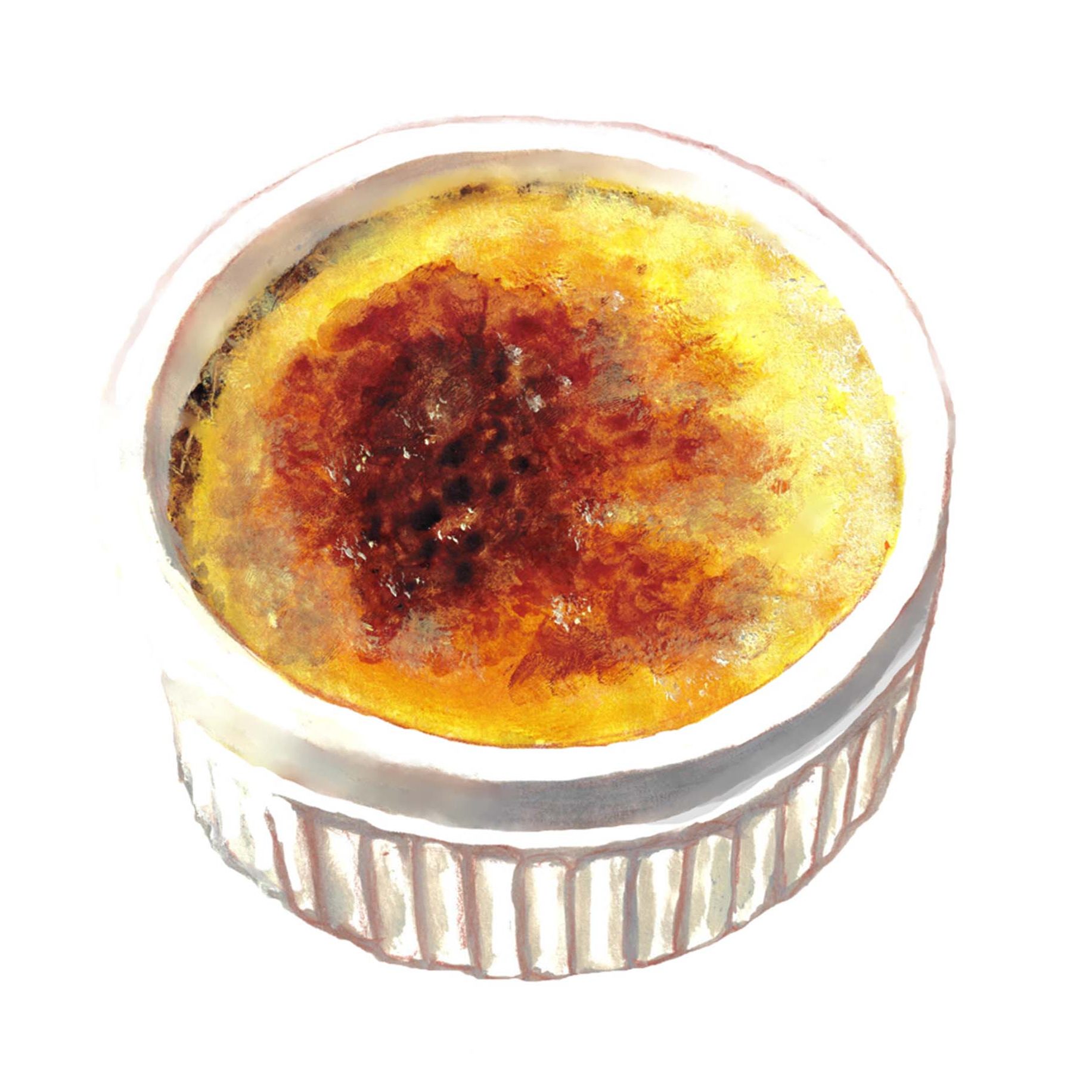 Creme Brûlée Painting