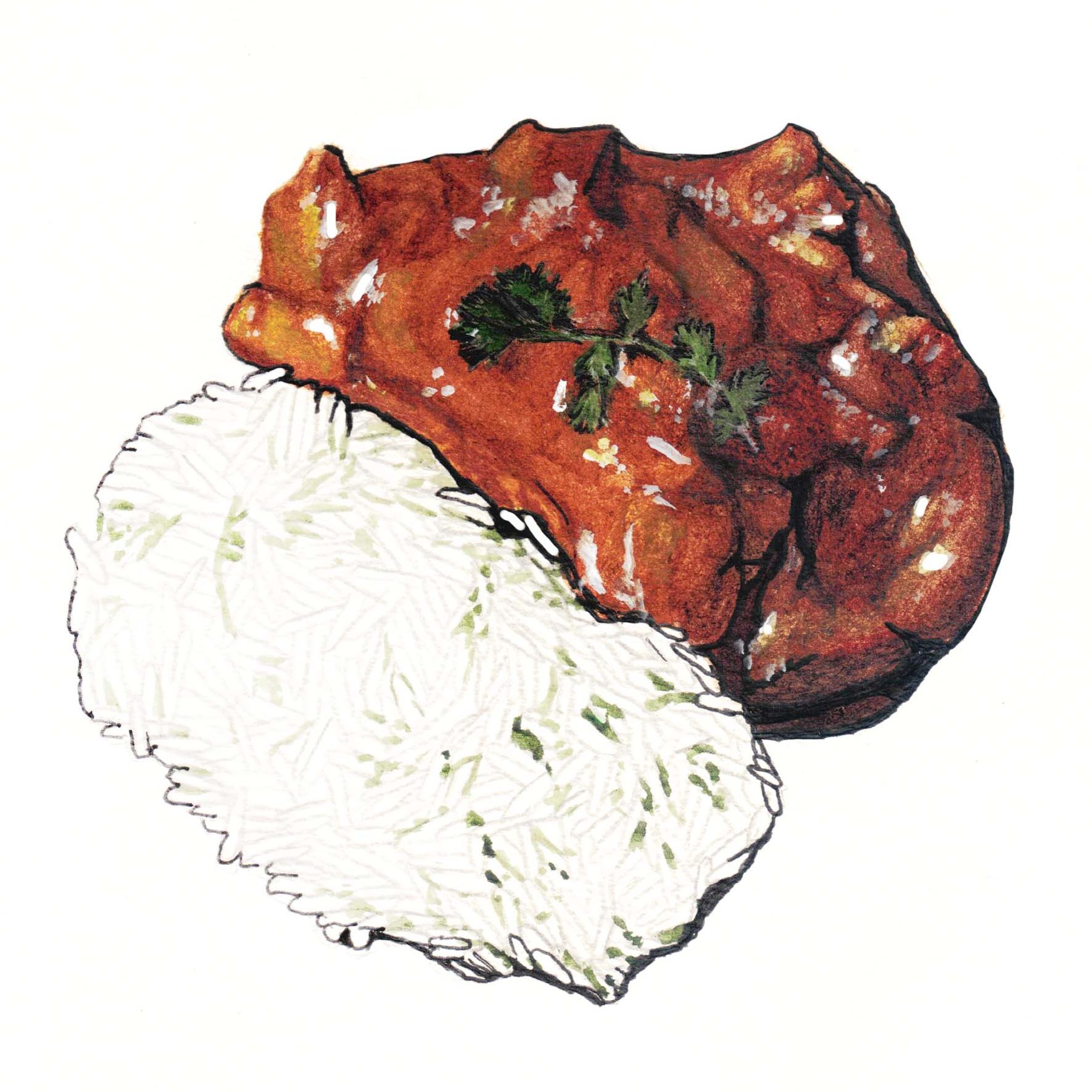 Tikka Masala Painting