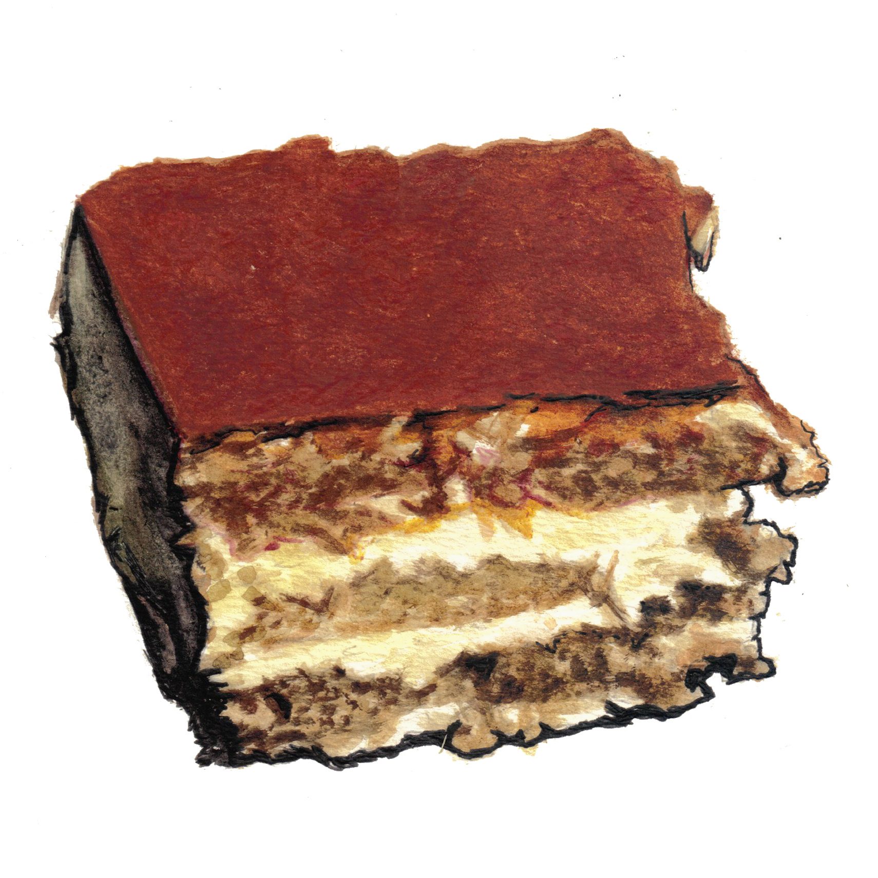 Authentic Tiramisu Painting