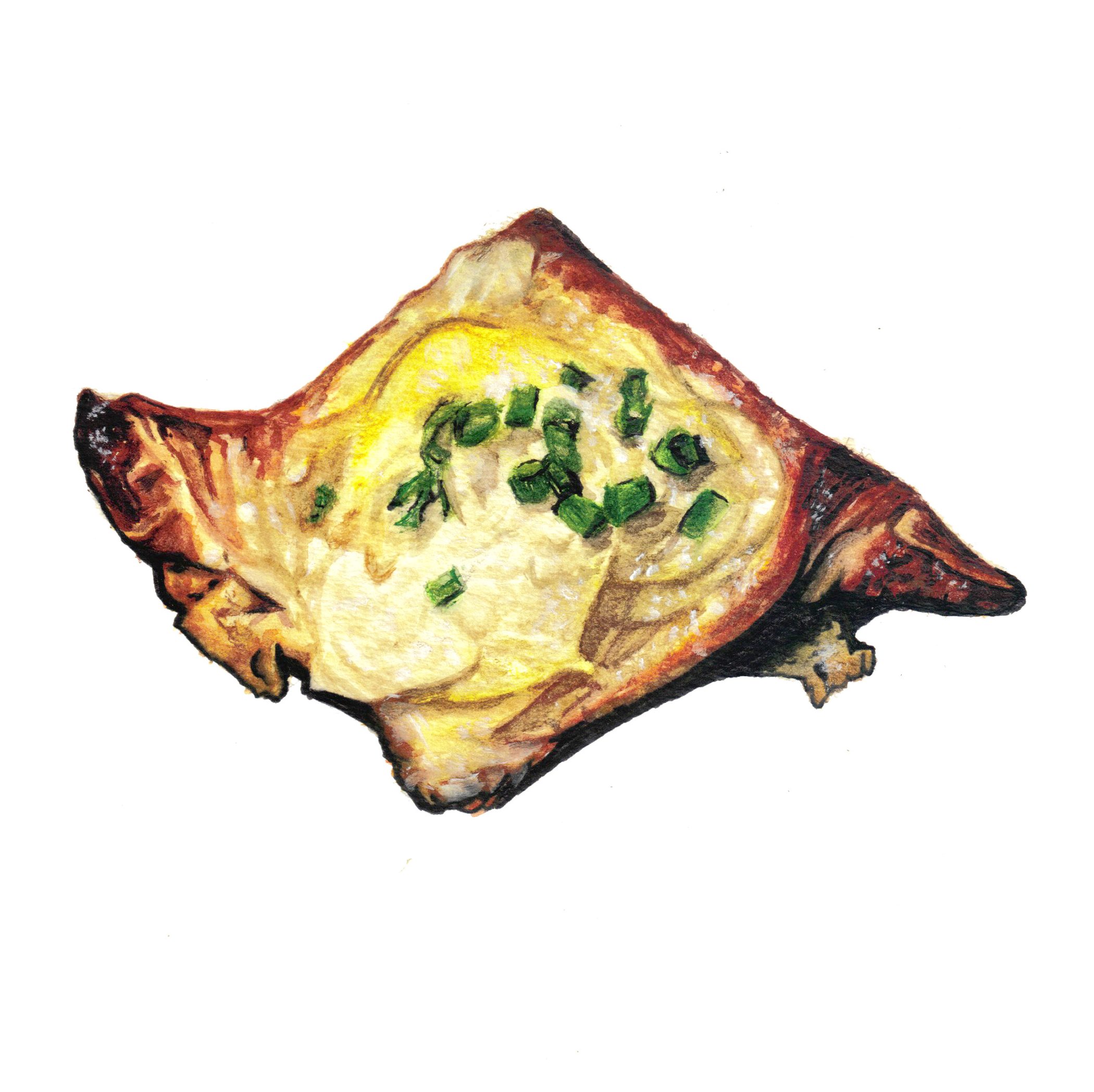 Potato Danish Au Gratin