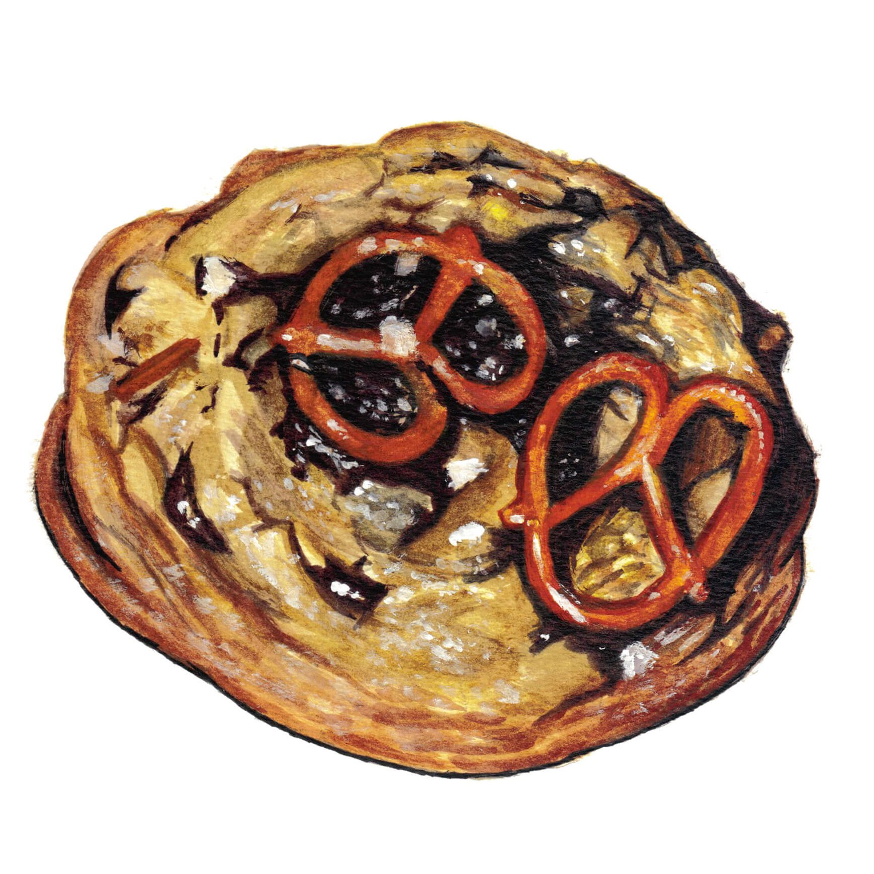 Chocolate Chip Pretzel Cookie